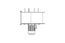 Radial flow fan 230V 2200W