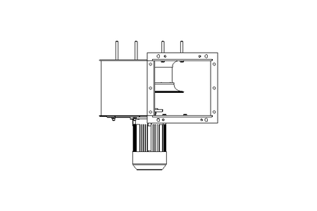 Radial flow fan 230V 2200W