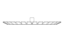 Locking bracket MB12 60x73 A2 DIN5406