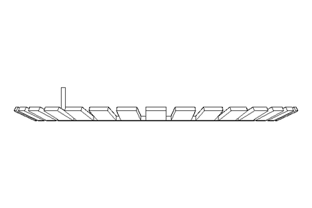 Locking bracket MB12 60x73 A2 DIN5406