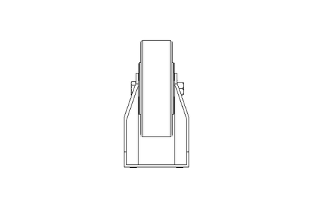 Rotella fissa 125x40 700kg