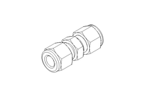 Pipe screw connector 8/8 Niro