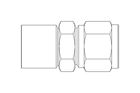 Pipe screw connector 12 R1/2"