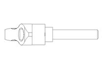 Clamping lever M12x60