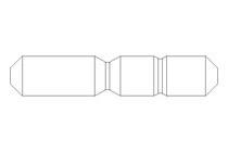 Vite prigioniera M5x18 A4 DIN938