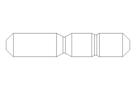 Stud bolt M5x18 A4 DIN938