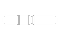 Stud bolt M5x18 A4 DIN938