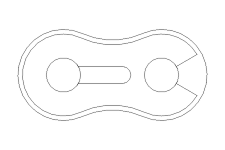 Verschlussglied 08 B-2 DIN 8187