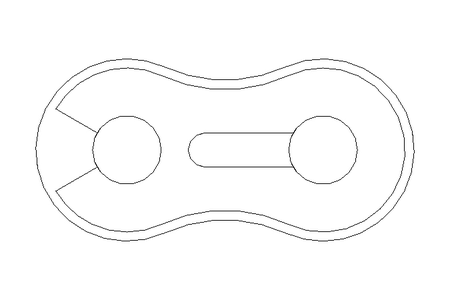 Verschlussglied 08 B-2 DIN 8187