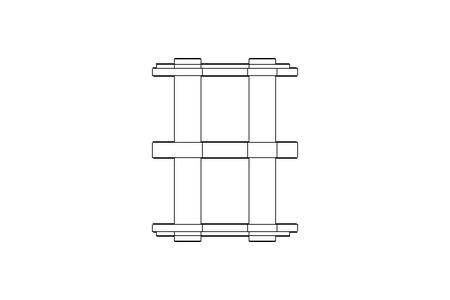 Verschlussglied 08 B-2 DIN 8187