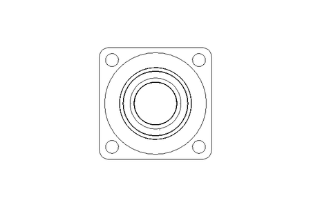 Flange bearing RCJ 75/86.9x197