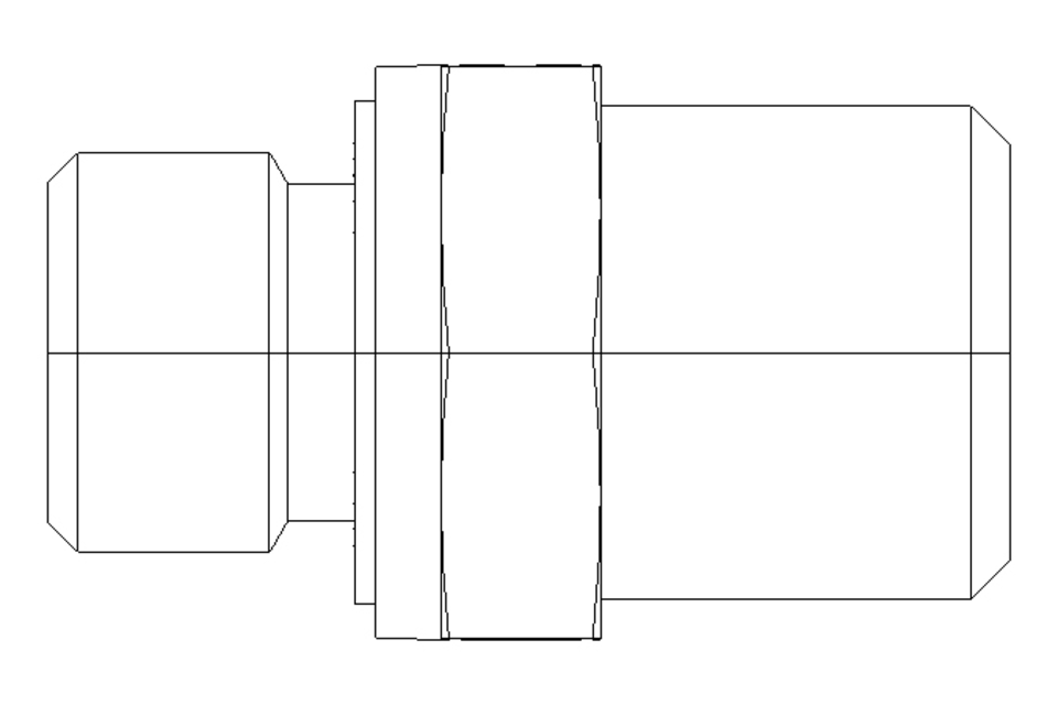 Connecting piece L 6 G1/8