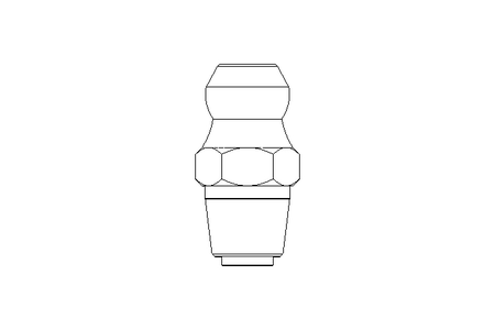 Schmiernippel AM 6 V2A DIN 71412