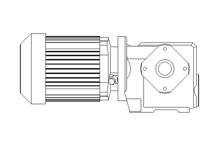 Schneckengetriebemotor 0,25kW 199 1/min