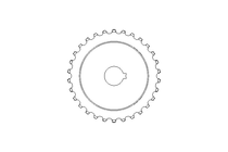 CHAIN SPROCKET KUS1505T30R30  SPLIT