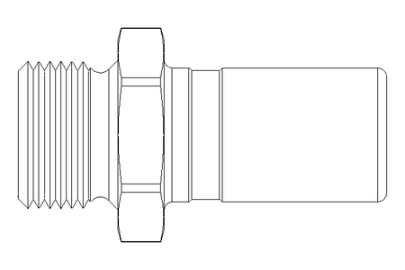 NIPPLE   G1/4" NIRO 25SFAW13RXX