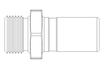 Kupplungsstecker G 1/4" aussen 1.4305