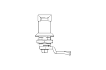 Drehriegel mit Knebelgriff H26