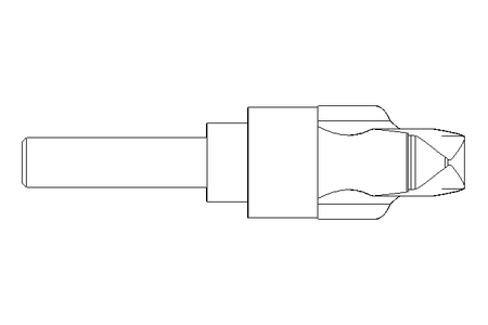 Klemmhebel M12x45 Gr.4 verstellbar