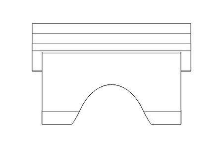 Sliding block T M6 / 8 St-Zn