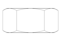 Écrou hexagonal M20 St-Zn EN14399-4