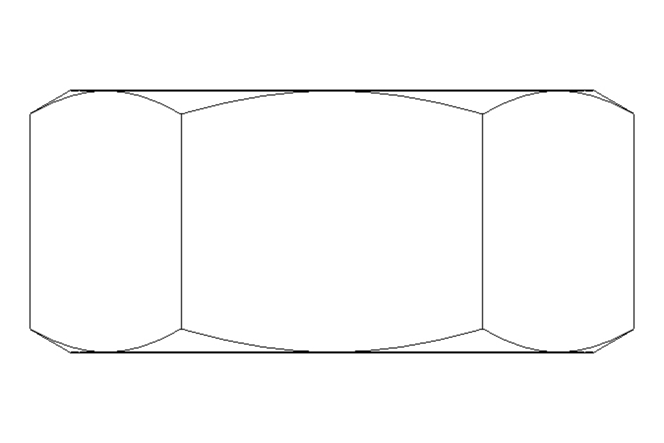 Hexagon nut M20 St-Zn EN14399-4