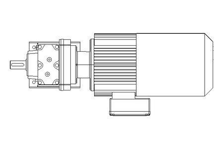 Stirnradgetriebemotor 10 Nm