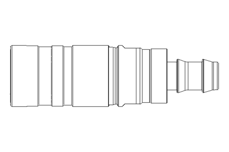 Schnellkupplung DN10 FPM/Ms Niro