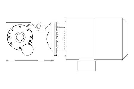 Kegelradgetriebemotor 10 Nm