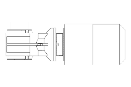 Kegelradgetriebemotor 10 Nm