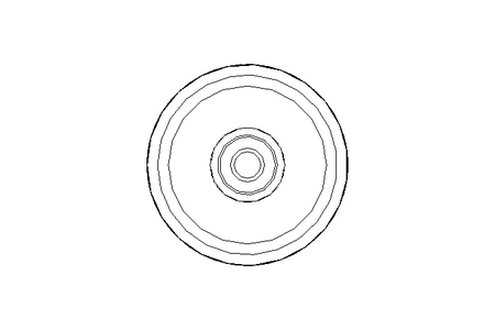 Rolo de suporte L=250 D=50