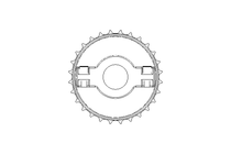 Polia de retorno 2120 Z=28 A=49  123010V