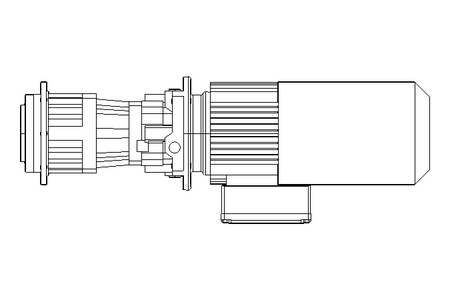 Planetengetriebemotor 3,0 Nm mit Adapter