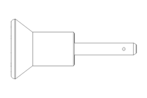 Kugelsperrbolzen D1=5 L=20