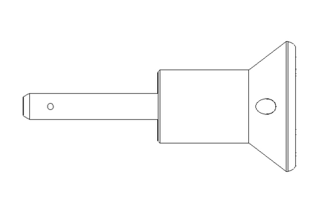 Kugelsperrbolzen D1=5 L=20