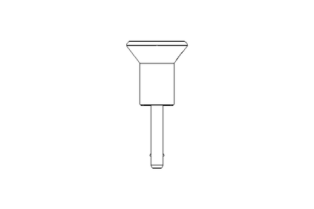 Kugelsperrbolzen D1=5 L=20