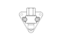 Wandhalter für Manometer