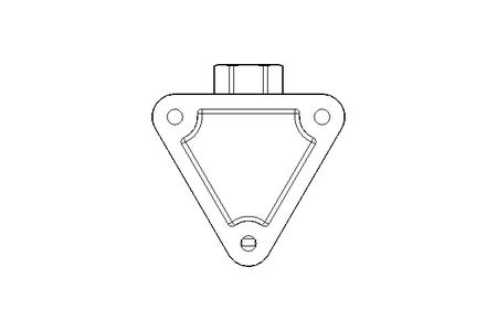 Wandhalter für Manometer