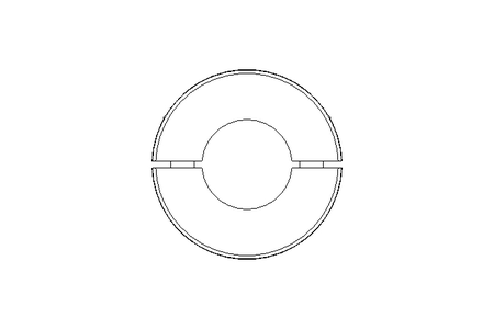 Set collar split 20x42x15 1.4404