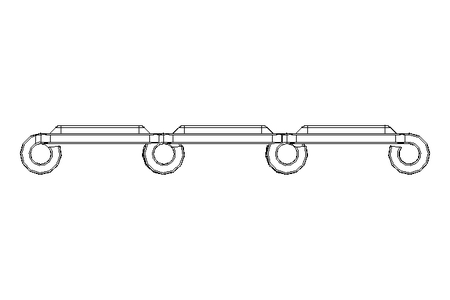 Cadena de charnelas SSC8157RT-7,5IN_XHB