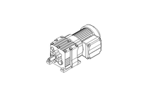 Motorreductor coaxial 0,25kW 77 1/min