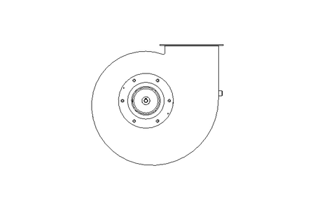 Radialventilator 230 V 550 W