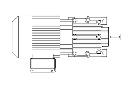 Motorid.ingranaggi cilind 0,37kW 70