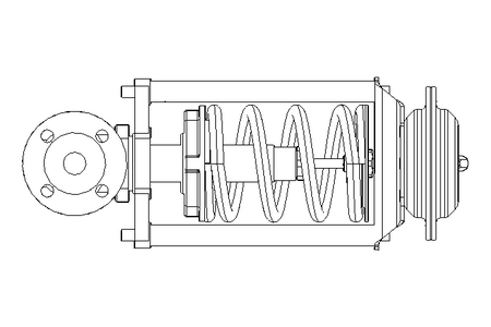 Druckregelventil DN25 PN16 4,5 bar