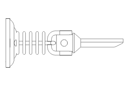 Betätiger Universalradius für 3SE5/3SF1