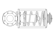 Valvula reguladora de pressao DRV7 DN100