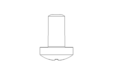 半圆埋头螺栓 M2x4 A2 ISO7045