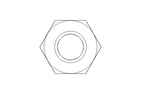 Ecrou borgne hexagonal M6 A2 DIN986