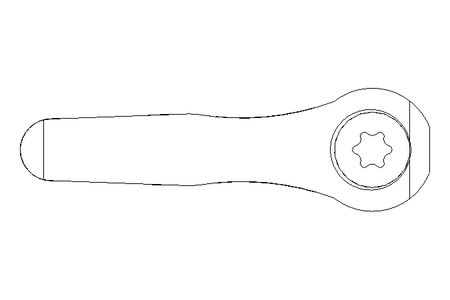 Klemmhebel M6x20