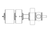 Doppelsitzventil DN65 10 bar SZ